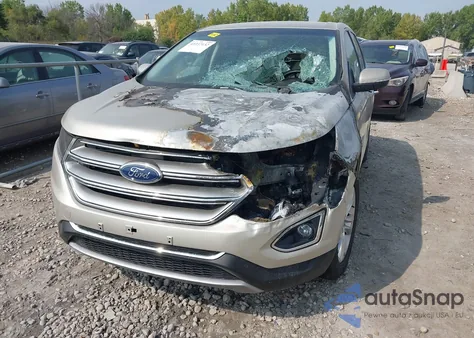 2018 Ford Edge Titanium из США, поврежденный, VIN 2FMPK4K93JBC51585